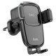 Автомобільний тримач із бездротовою зарядкою Hoco HW1 Pro wireless fast charge (air outlet) Black